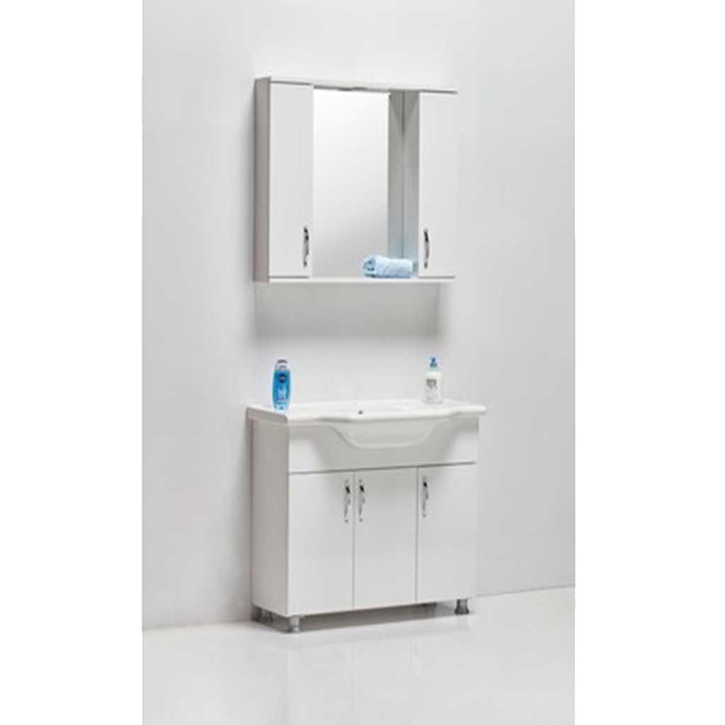 Banyo%20Dolabı%20Mdf%20Beyaz+%20Lavabo%20100%20Cm
