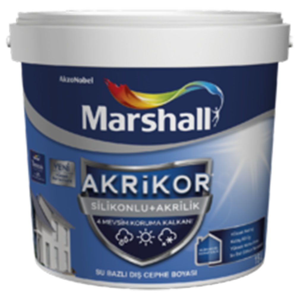 Marshall%20Akrikor%20Silikonlu%20Akrilik%2015%20Lt