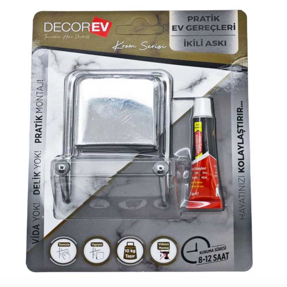 Decorev%20Metal%20Askı%20Dc-4772%20Krom%20İkili