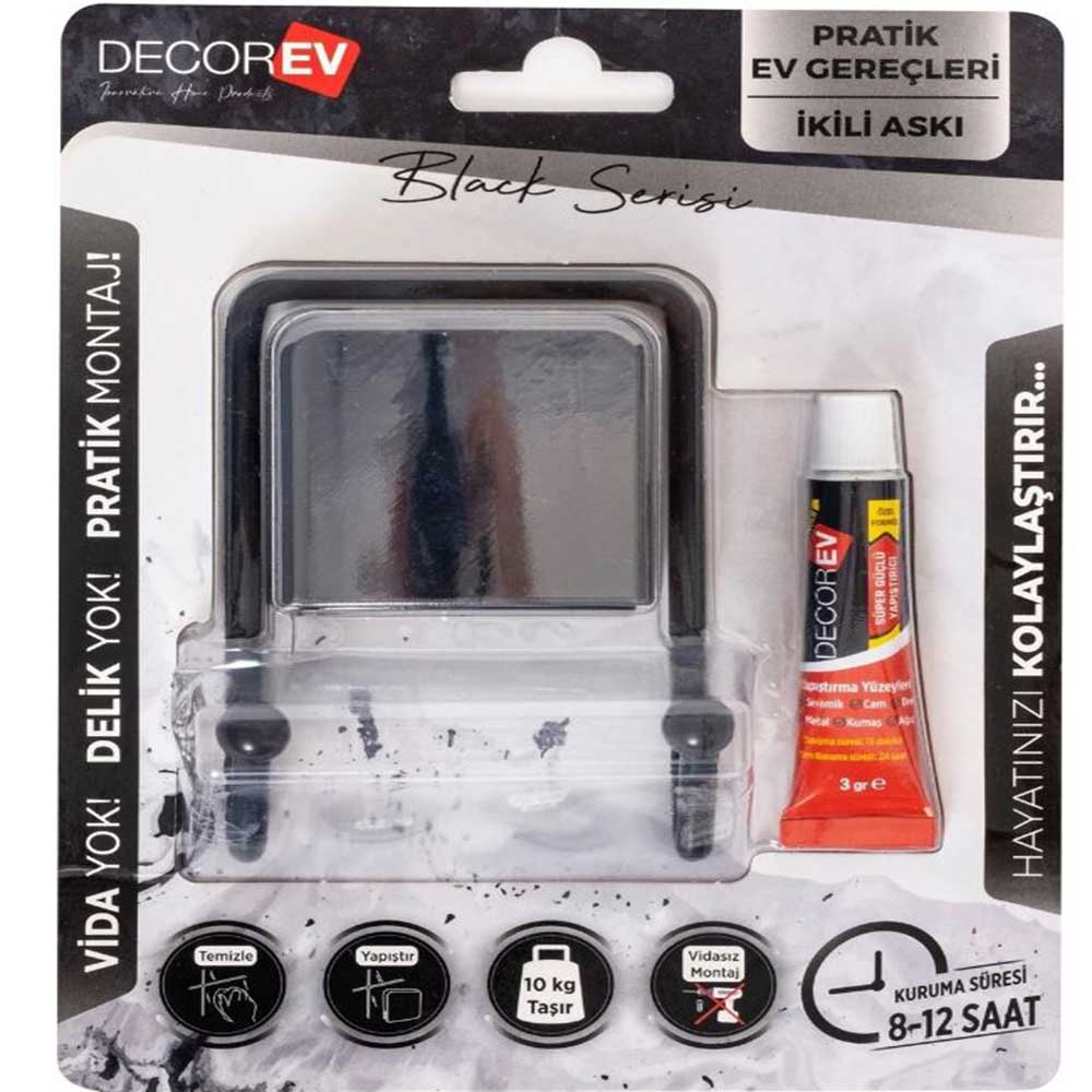 Decorev%20Metal%20Askı%20Dc-5053%20Siyah%20İkili