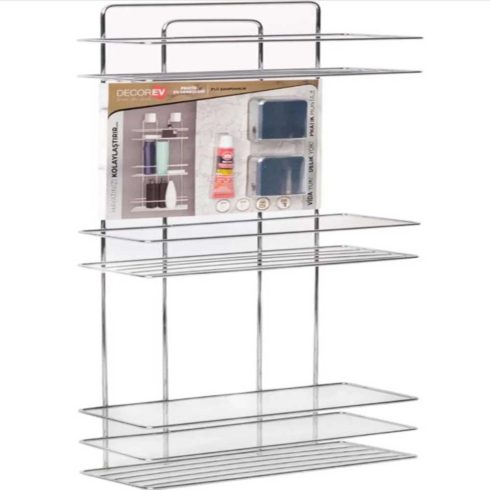 Decorev%20Şampuanlık%20Dc-5931%20Kristal%20Üç%20Kat%20Beyaz