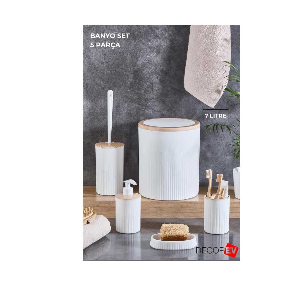 Decorev%20Banyo%20Seti%20Dc-6360%20Fyd%205Prç%20Beyaz
