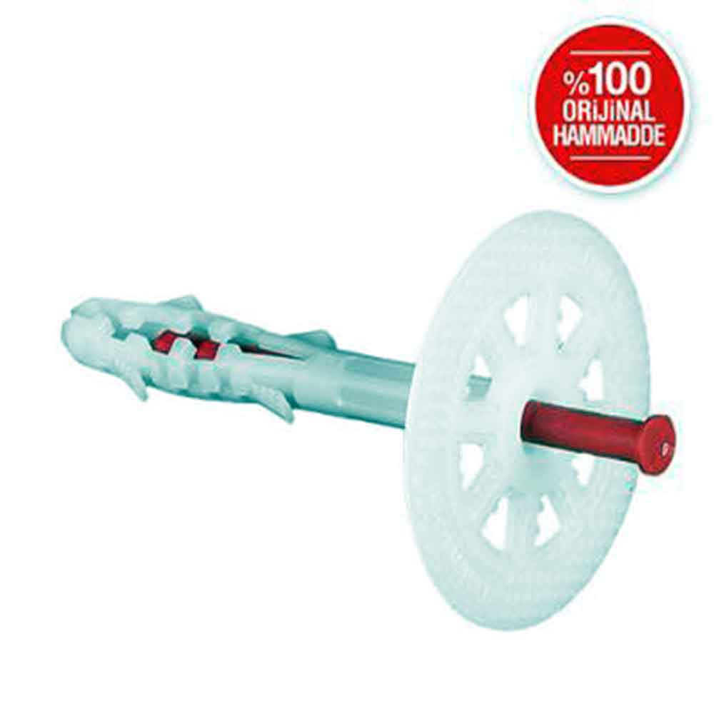 Dalmaçyalı%20Isı%20Yalıtım%20Standart%20Dübel%20-Plastik%20Çivili%209.5%20Cm