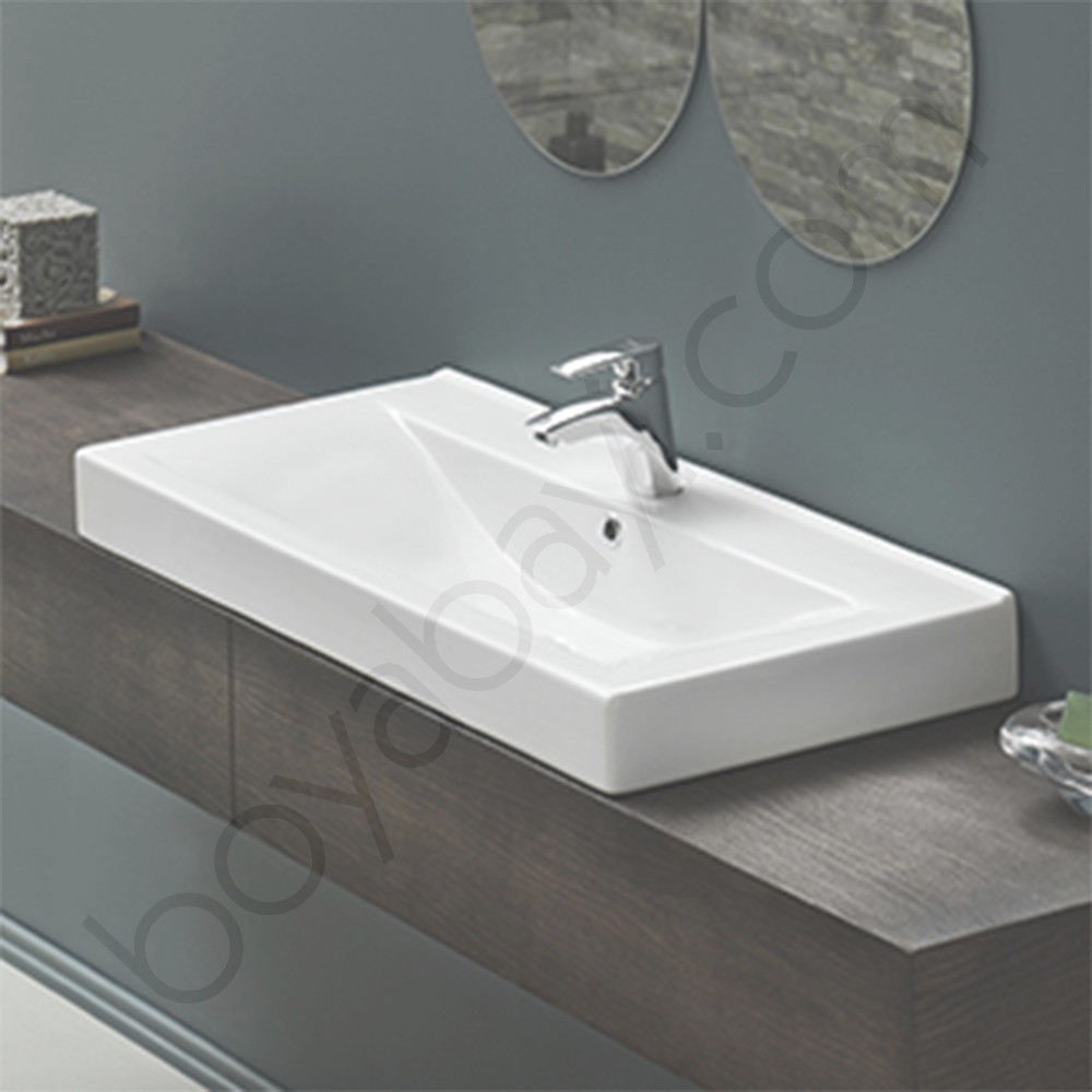 Turkuaz%20Mona%20Etajerli%20Lavabo %2060%20Cm