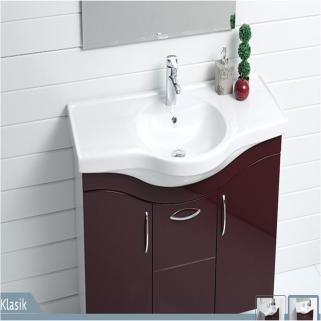 Klasik Etajerli Lavabo 80 cm