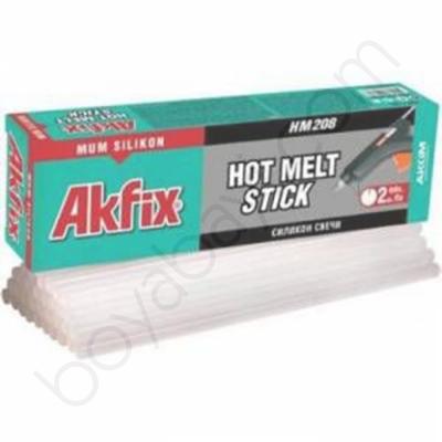 Akfix Sıcak Mum Silikon 11,2 mmx300 mm 1 Kg