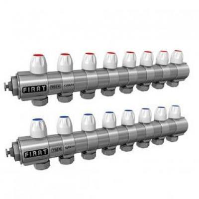 Fırat 1 Kollektör Kendinden Vanali 5-Li Takım
