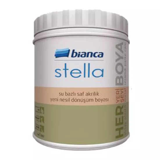 Bianca Stella Akrilik Boya Beyaz 1 Lt