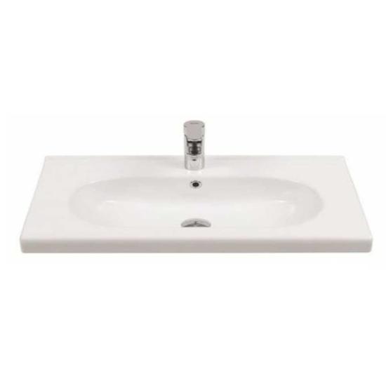 Turkuaz City Etajerli Lavabo 100 Cm