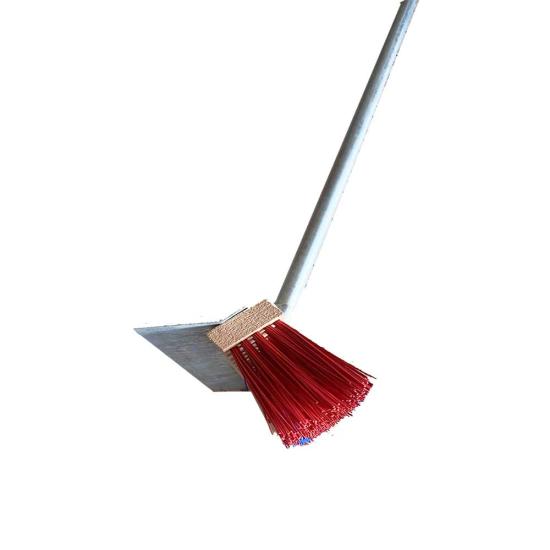 Çöpçü Çalı Bahçe Fırça +Üst Kürek+Krom Sapı