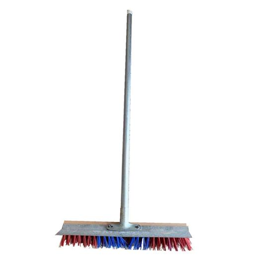 Çöpçü Çalı Bahçe Fırça +Üst Kürek+Krom Sapı