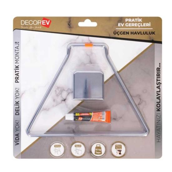 Decorev Havluluk Dc-4778 Krom Üçgen