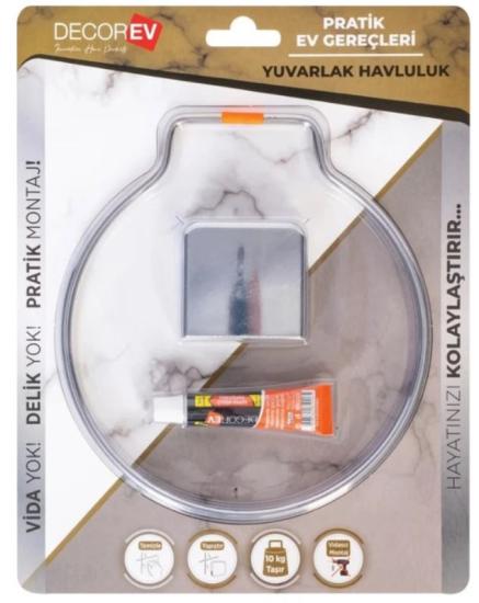 Decorev Havluluk Dc-4779 Krom Yuvarlak