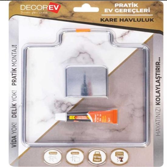 Decorev Havluluk Dc-4780 Krom Kare