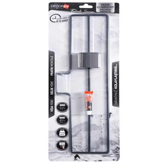 Decorev Havluluk Dc-5061 Siyah Uzun