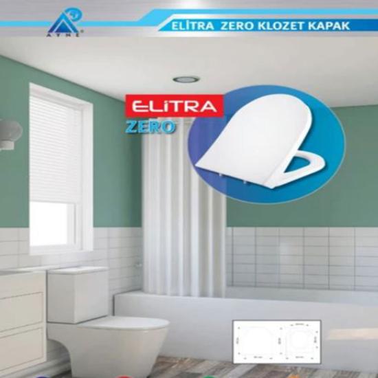 Elitra Zero Yavaş Kapanan Klozet Kapak 