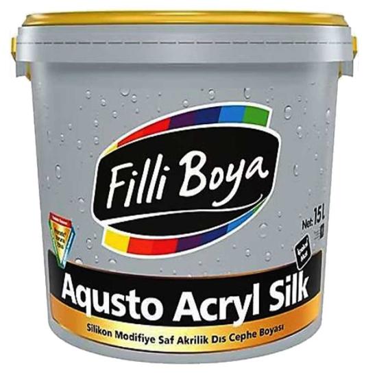 Aqusto Akrilik Silikonlu Dış Cephe Boya 15 Lt