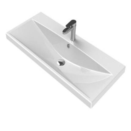 Turkuaz Elite Etajerli Lavabo 45x80 Cm