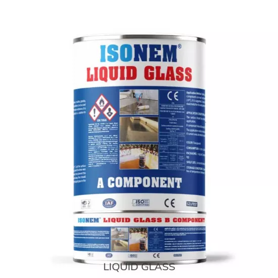 İsonem Lıquıd Glass 1,650 Kg+0.25 Kg Set