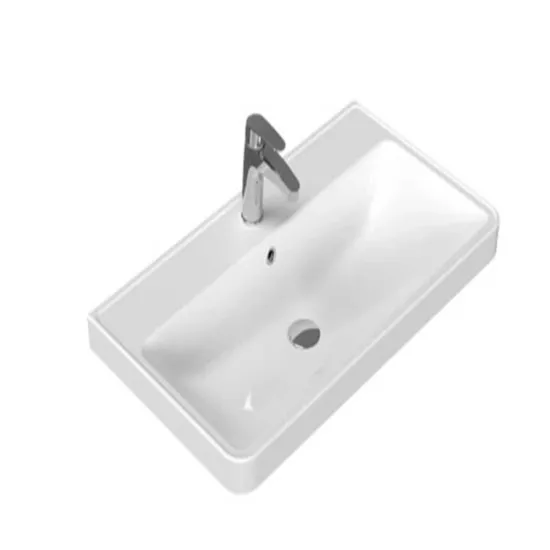 Turkuaz Luna Etajerli Lavabo 46x80 Cm