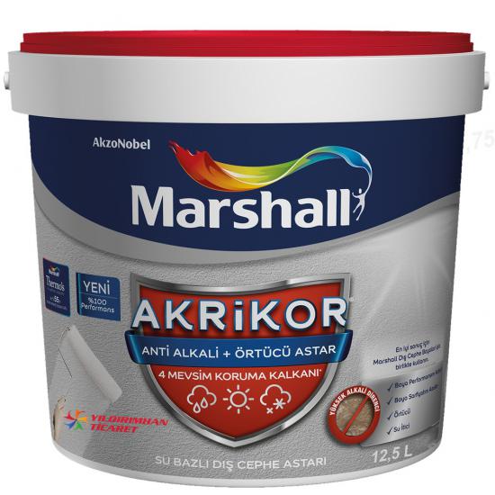 Marshall Anti-Alkali Silikonlu Dış Astar 12.5 Lt