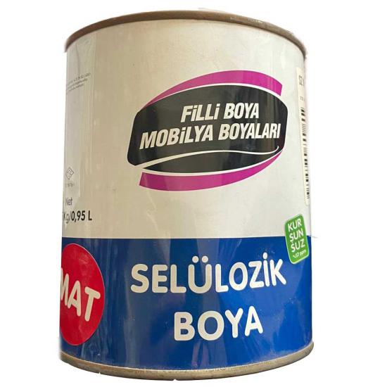 Caparol Selilözik Mat Boya  Siyah 0.85 Kg