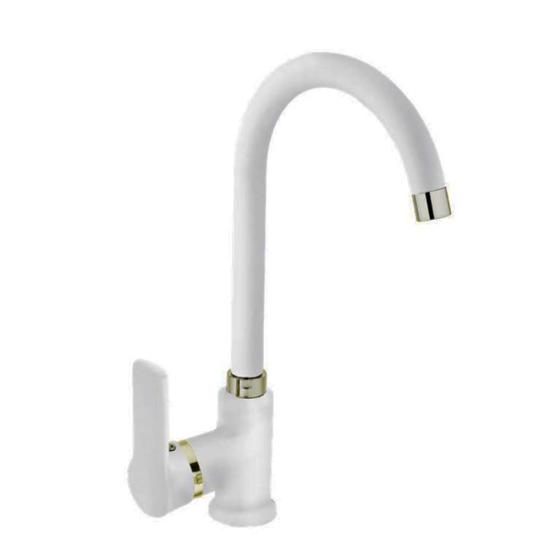 Pronto Mix Tales Lavabo Kuğu Batarya White Krom P35066-2