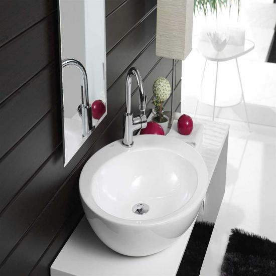 Turkuaz Peri Tezgahüstü Lavabo 45 CmX 36.5 Cm
