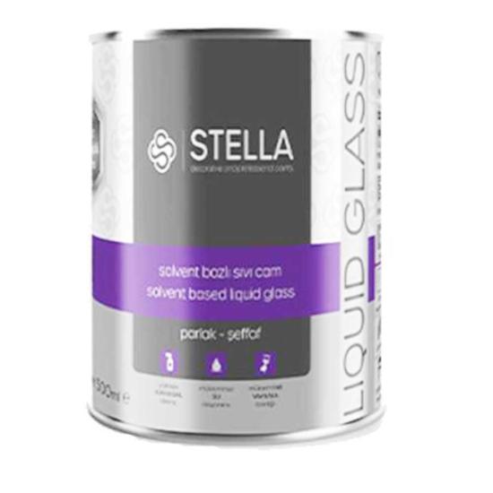 Stella Solvent Bazlı Parlak Sıvı Cam 400+100 Ml