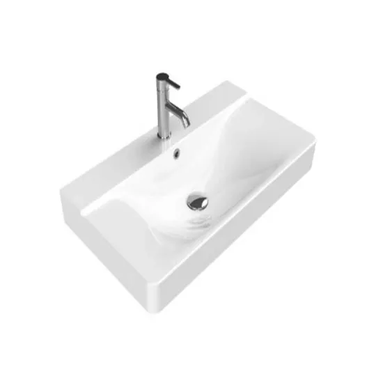 Turkuaz Yeni Mona Etajerli Lavabo 45x80 Cm